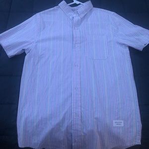 Men’s Medium Striped Duvin Button Down
